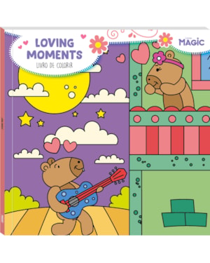 LOVING MOMENTS - LIVRO DE COLORIR