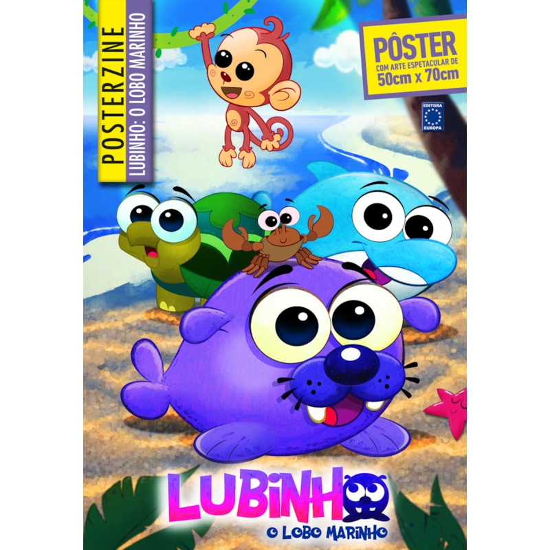 LUBINHO - O LOBO MARINHO - SUPERPÔSTER