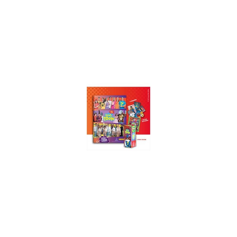 LUCAS TOON - LIVRO ILUSTRADO OFICIAL  + 20 FIGURINHAS