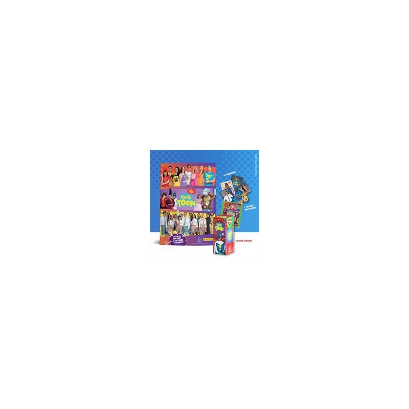 LUCAS TOON - LIVRO ILUSTRADO OFICIAL  + 40 FIGURINHAS