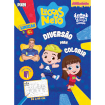 LUCCAS E GI: DIVERSÃO PARA COLORIR!: LIVRO-TAPETE