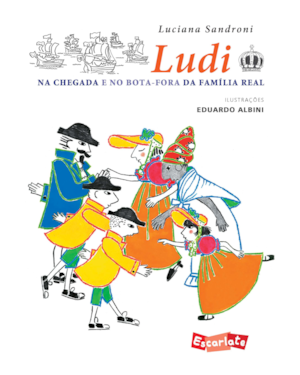 LUDI NA CHEGADA E NO BOTA-FORA DA FAMÍLIA REAL