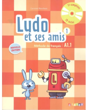 LUDO ET SES AMIS 1 - LIVRE DE L´ELEVE + CD AUDIO - NOUVELLE EDITION
