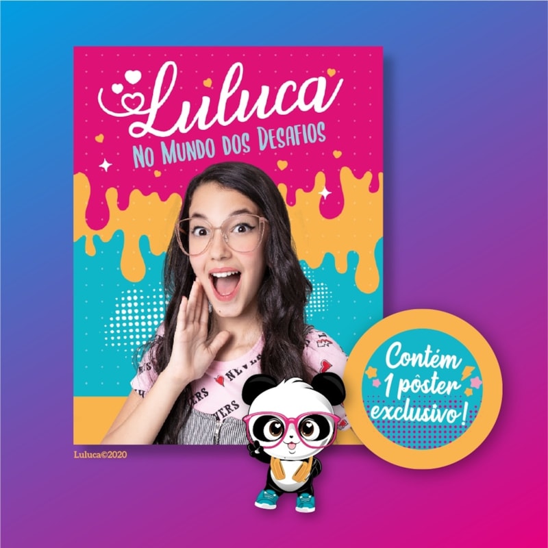 LULUCA NO MUNDO DOS DESAFIOS - PÔSTER