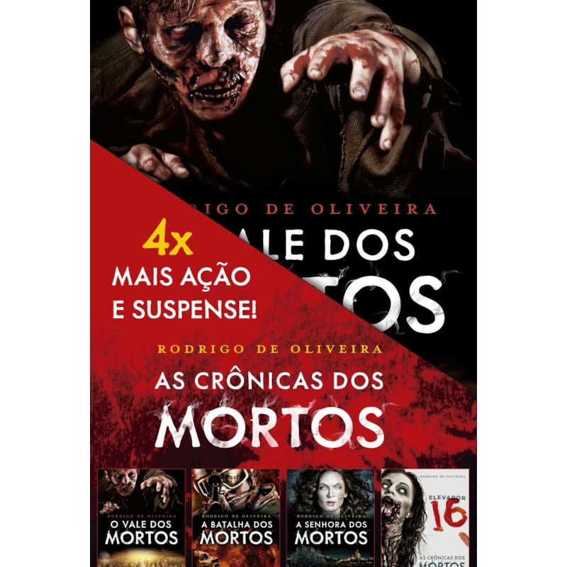LUVA - CRÔNICAS DOS MORTOS + 5 LIVROS