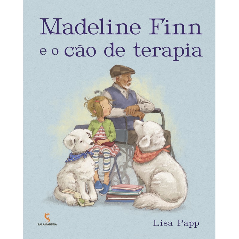 Madeline Finn e o cão de terapia