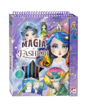 Magia Fashion - Livro de Colorir