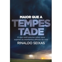 MAIOR QUE A TEMPESTADE: O QUE VOCÊ PRECISA SABER PARA SUPERAR OS MOMENTOS DIFÍCEIS DA VIDA