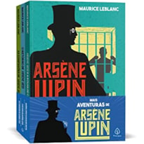 MAIS AVENTURAS DE ARSÈNE LUPIN - KIT COM 3 LIVROS