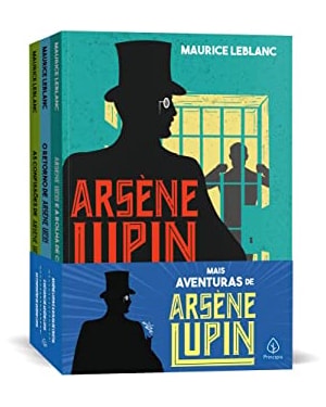 MAIS AVENTURAS DE ARSÈNE LUPIN - KIT COM 3 LIVROS