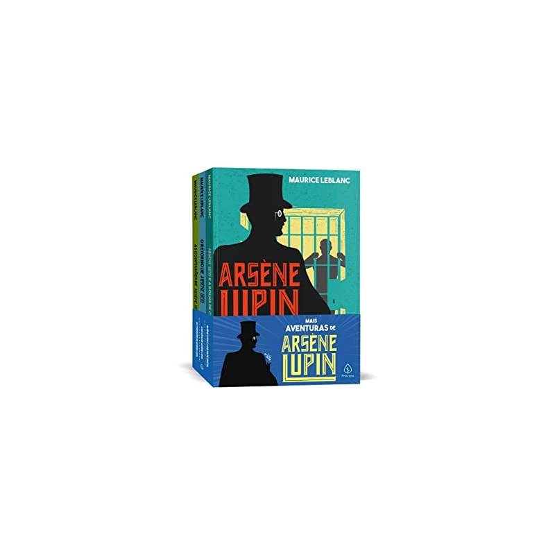 MAIS AVENTURAS DE ARSÈNE LUPIN - KIT COM 3 LIVROS