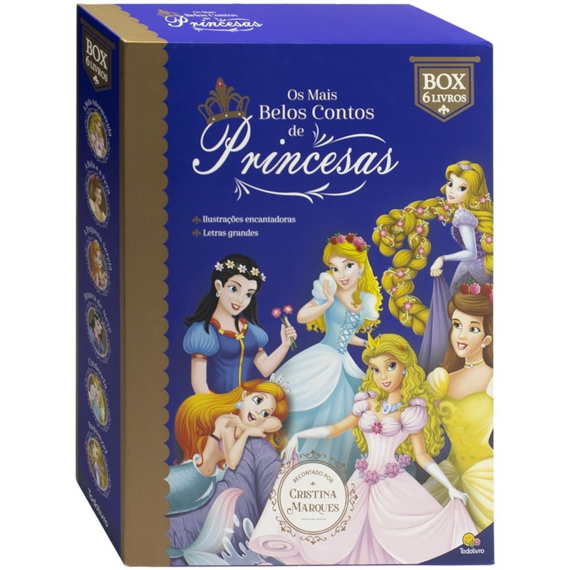 MAIS BELOS CONTOS DE PRINCESAS, OS BOX (6T/6UND)