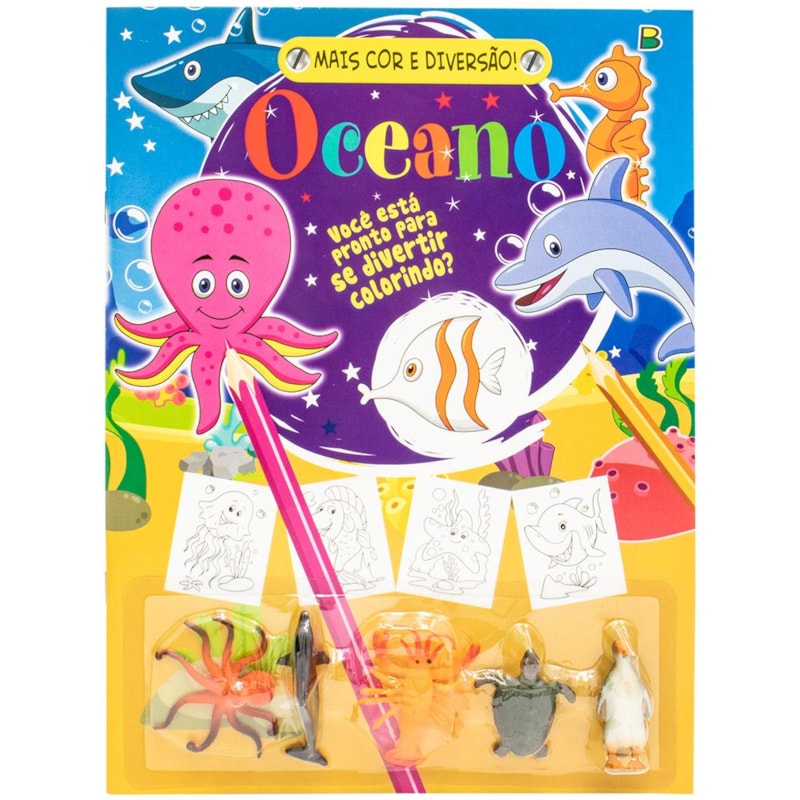 MAIS COR E DIVERSÃO! OCEANO