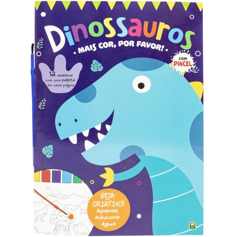 MAIS COR, POR FAVOR! DINOSSAUROS