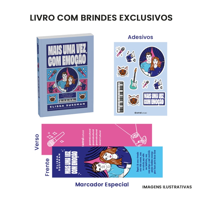 MAIS UMA VEZ, COM EMOÇÃO (COM BRINDE)