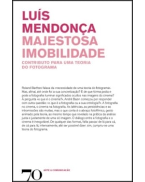 Majestosa imobilidade: contributo para uma teoria do fotograma