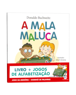 MALA MALUCA - LIVRO + JOGOS DE ALFABETIZAÇÃO