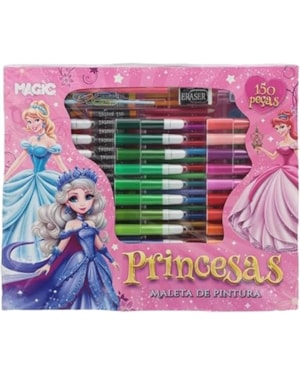 MALETA 150 PEÇAS PRINCESAS