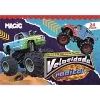 MALETA DE PINTURA 24 PÇS  CARROS