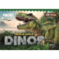 MALETA DE PINTURA 24 PÇS DINOSSAURO