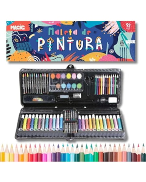 MALETA DE PINTURA 92PÇS ARTS