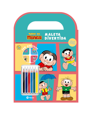 MALETA DIVERTIDA - TURMA DA MÔNICA