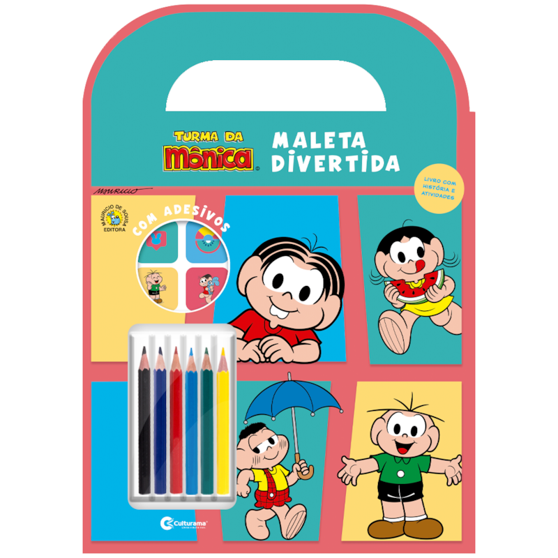 MALETA DIVERTIDA - TURMA DA MÔNICA