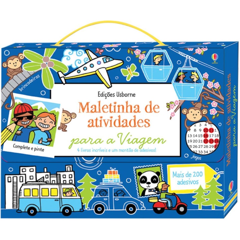 MALETINHA DE ATIVIDADES PARA A VIAGEM