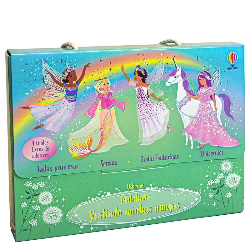 MALETINHA VESTINDO MINHAS AMIGAS VERDE