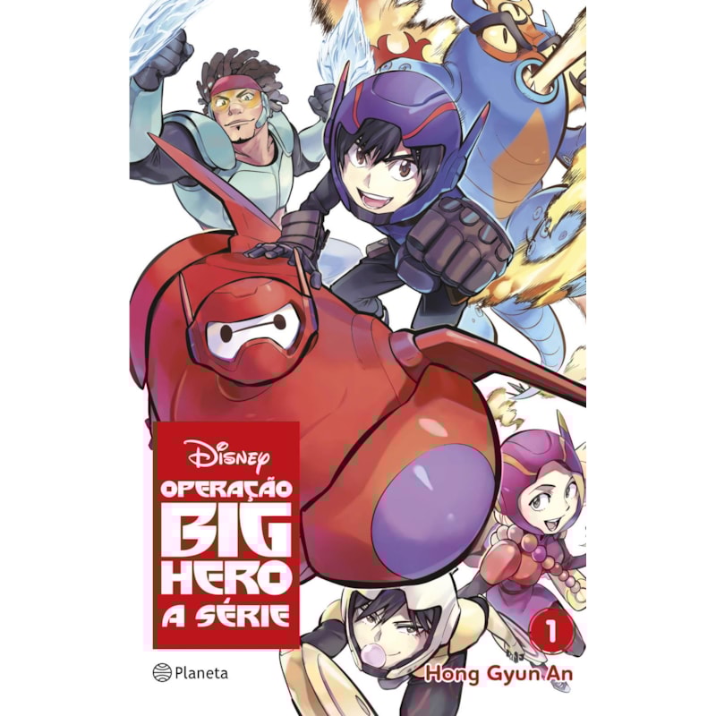 MANGÁ BIG HERO 6 - VOLUME 1: O MANGÁ DO FILME