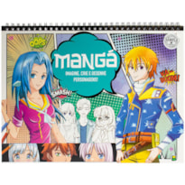 MANGÁ - IMAGINE E CRIE: AZUL