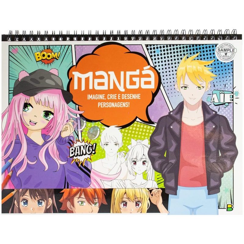 MANGÁ - IMAGINE E CRIE: LARANJA