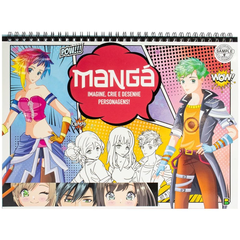 MANGÁ - IMAGINE E CRIE: ROSA