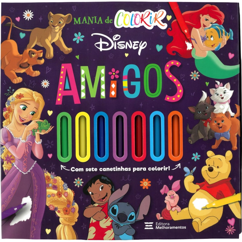 MANIA DE COLORIR - AMIGOS