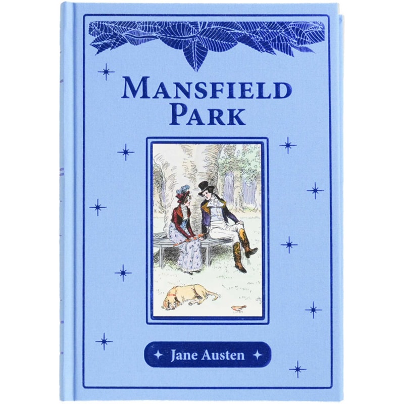 Mansfield Park - Edição de luxo com capa em tecido e relevo - Livro inglês