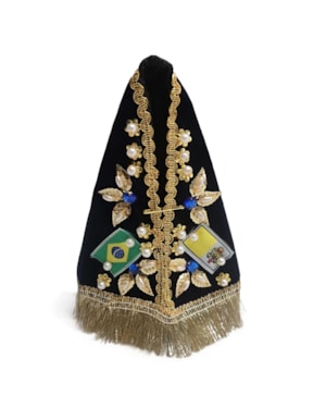 MANTO APARECIDA 15CM SOFISTICADO (PEDRAS VARIADAS)