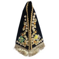 MANTO APARECIDA 20CM SOFISTICADO (PEDRAS VARIADAS)