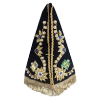 MANTO APARECIDA 25CM SOFISTICADO (PEDRAS VARIADAS)