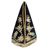 MANTO APARECIDA 30CM SOFISTICADO (PEDRAS VARIADAS)