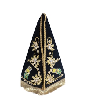 MANTO APARECIDA 30CM SOFISTICADO (PEDRAS VARIADAS)