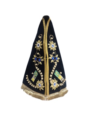MANTO APARECIDA 40CM SOFISTICADO (PEDRAS VARIADAS)