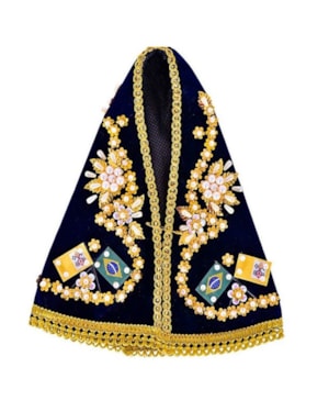 MANTO PARA IMAGEM NOSSA SENHORA APARECIDA 20CM