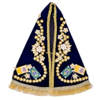 MANTO PARA IMAGEM NOSSA SENHORA APARECIDA 25CM