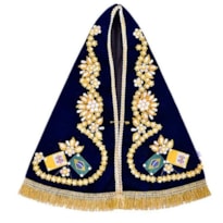MANTO PARA IMAGEM NOSSA SENHORA APARECIDA 30CM