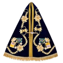 MANTO PARA IMAGEM NOSSA SENHORA APARECIDA 35CM