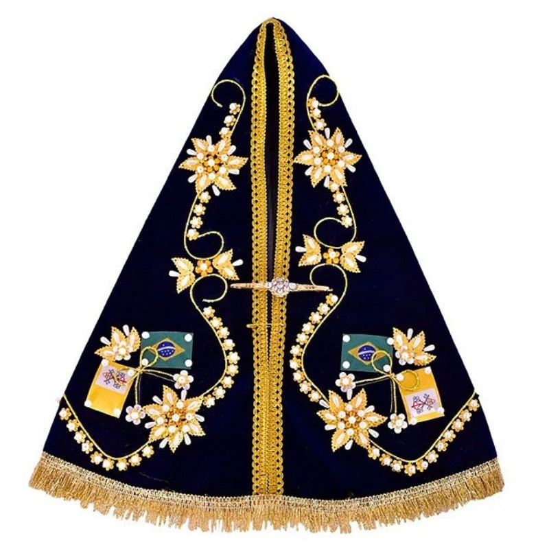 MANTO PARA IMAGEM NOSSA SENHORA APARECIDA 35CM