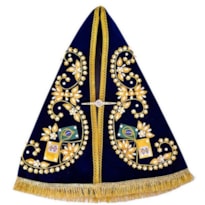 MANTO PARA IMAGEM NOSSA SENHORA APARECIDA 45CM