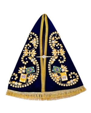 MANTO PARA IMAGEM NOSSA SENHORA APARECIDA 45CM
