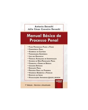 MANUAL BÁSICO DE PROCESSO PENAL