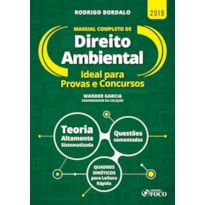 MANUAL COMPLETO DE DIREITO AMBIENTAL - 1ª EDIÇÃO - 2019